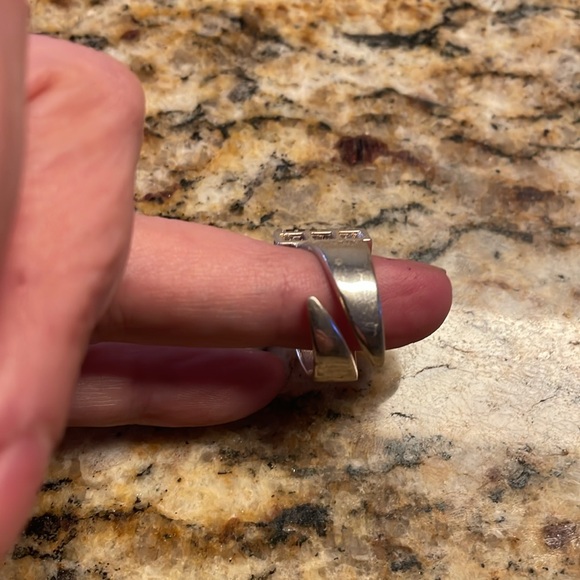 9.99CT Emerald Cut Color Changing Diaspore Sterlingg Silver Ring - Picture 7 of 8